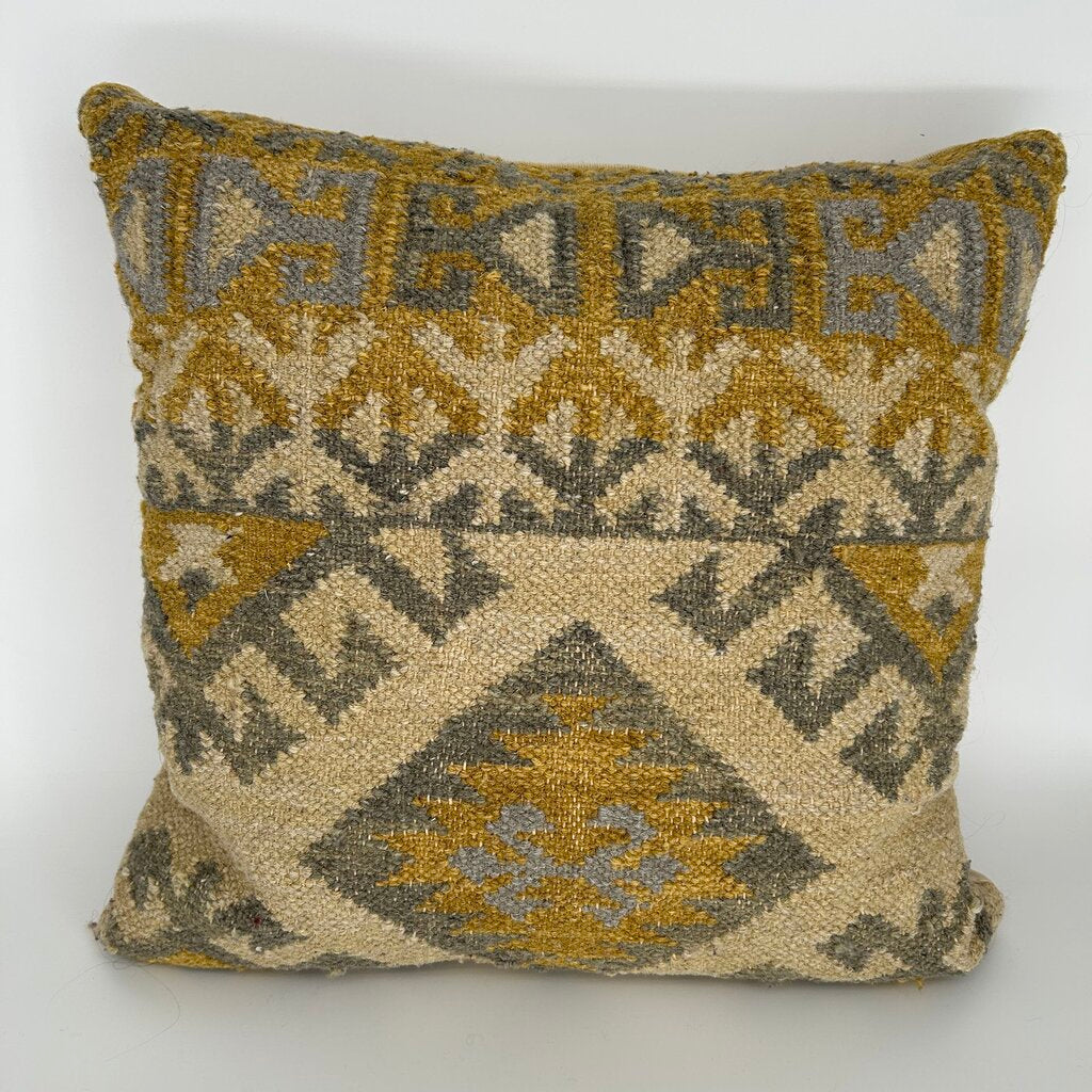 Southwestern Knit Front Pillow