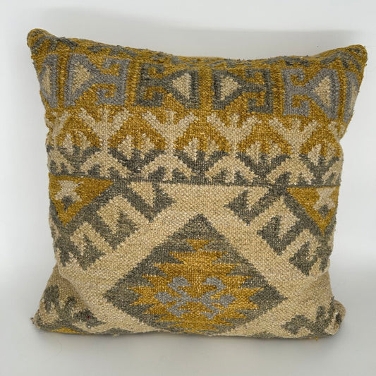 Southwestern Knit Front Pillow