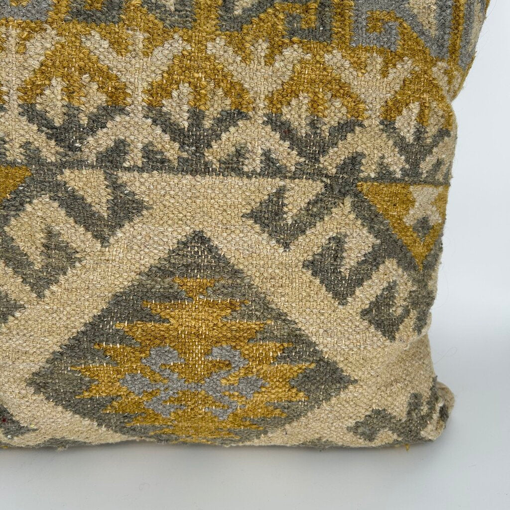 Southwestern Knit Front Pillow