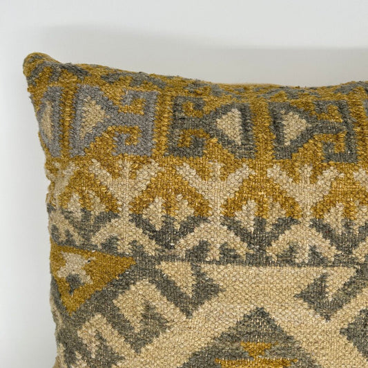 Southwestern Knit Front Pillow