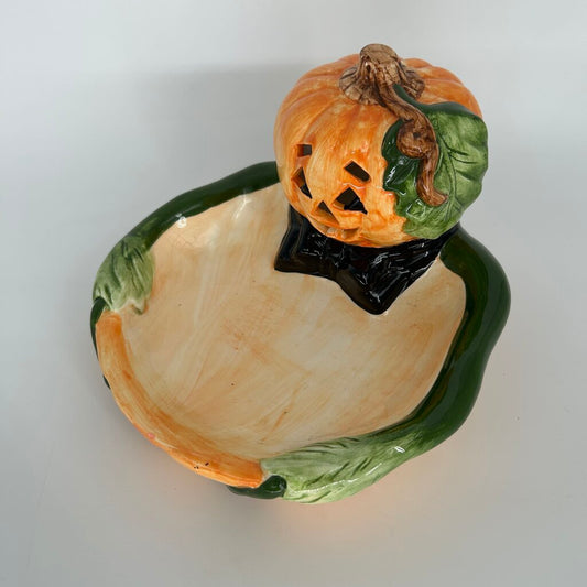 Jack-O-Lantern Candy Dish