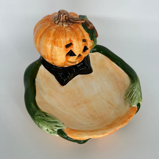 Jack-O-Lantern Candy Dish