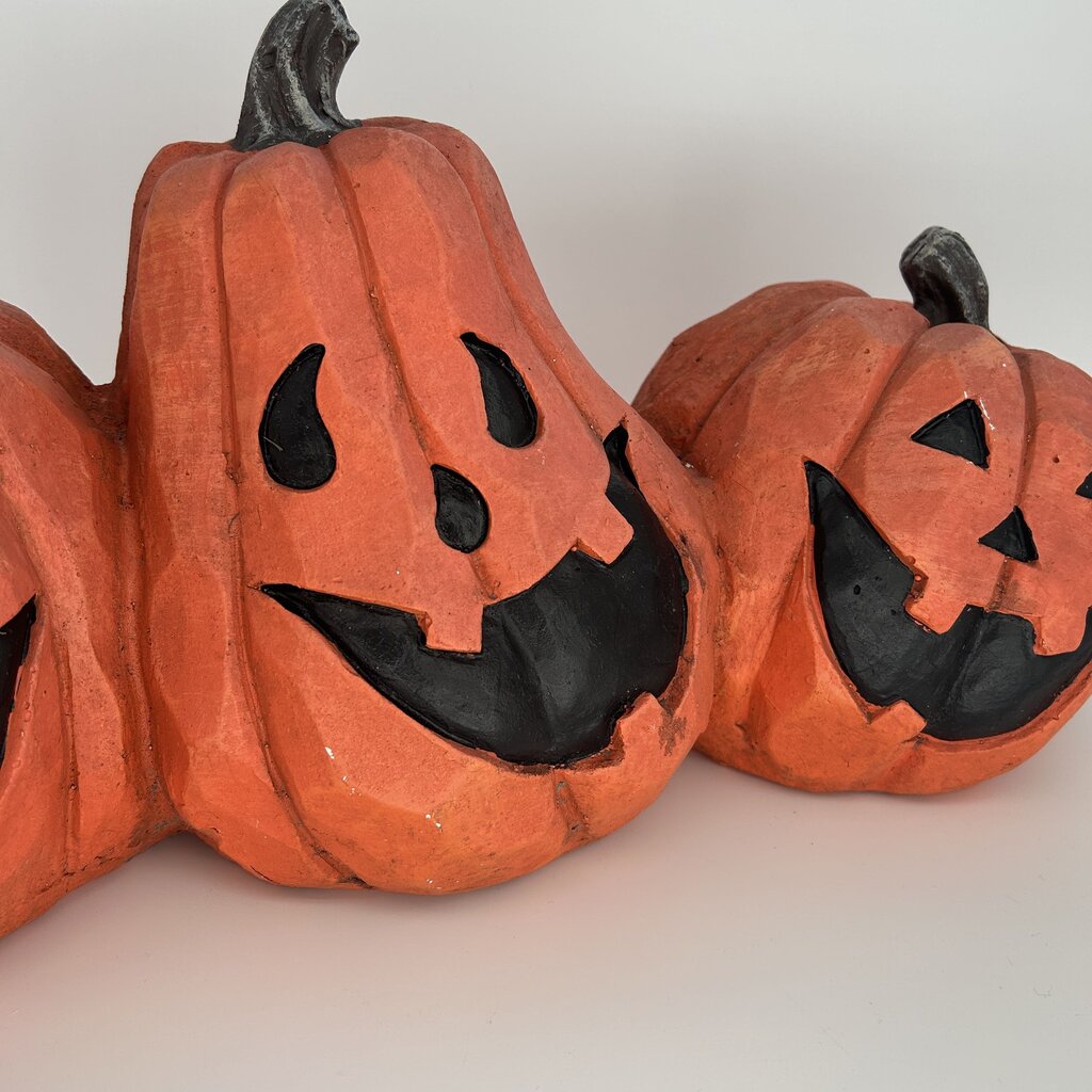 Jack O Lantern Resin Set