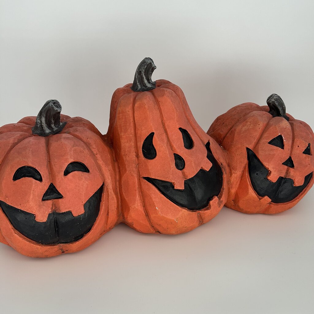 Jack O Lantern Resin Set
