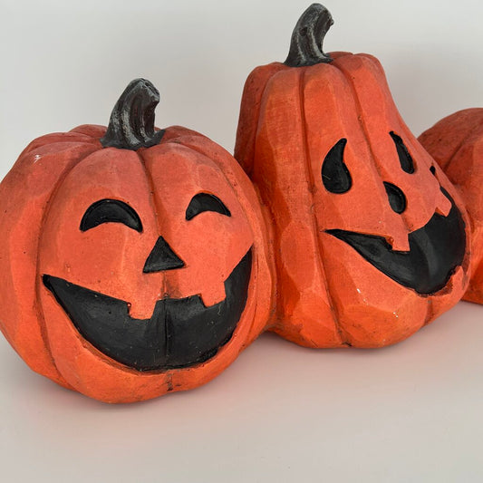 Jack O Lantern Resin Set