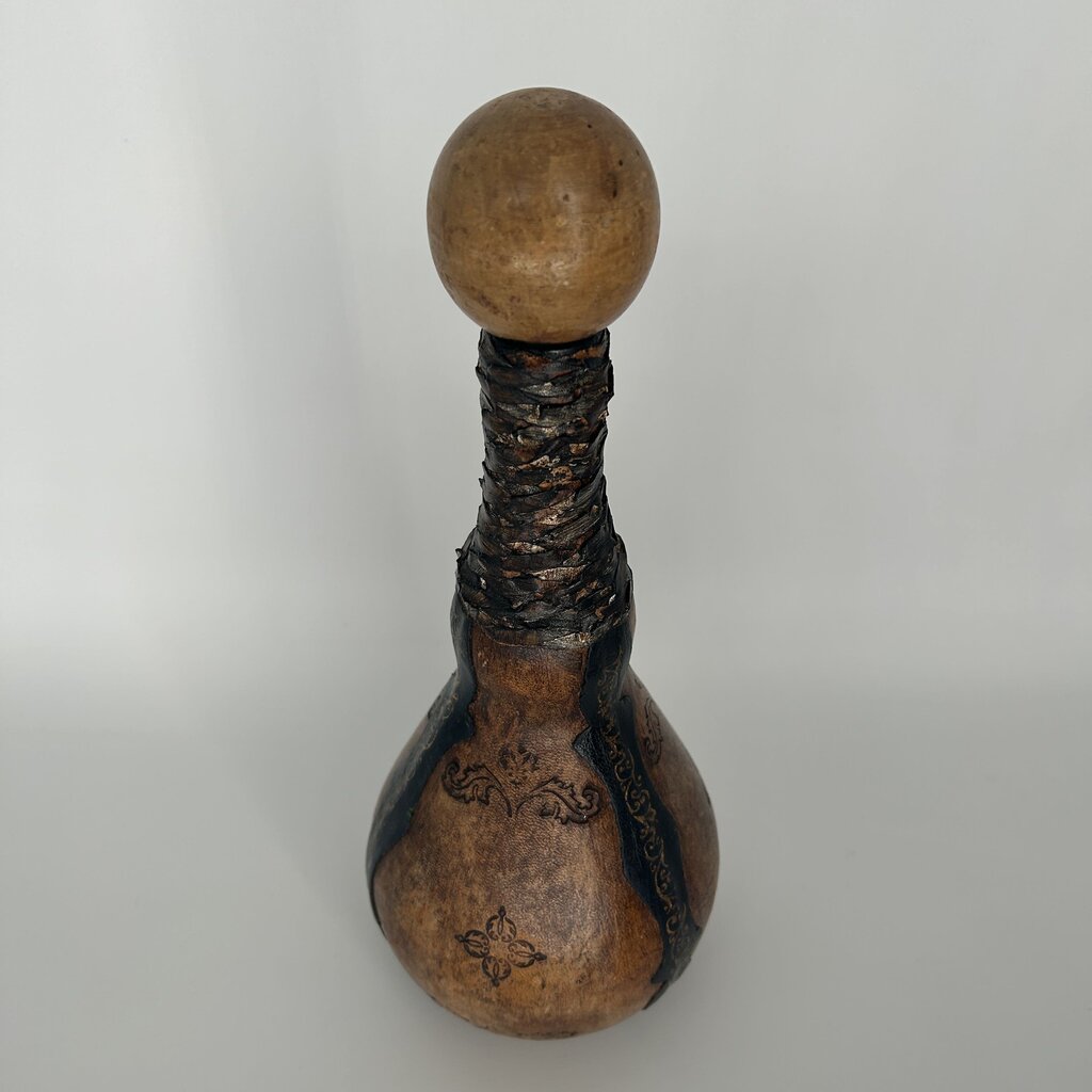 Leather Wrapped Decanter