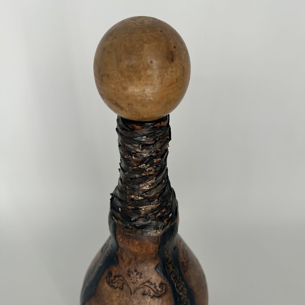 Leather Wrapped Decanter