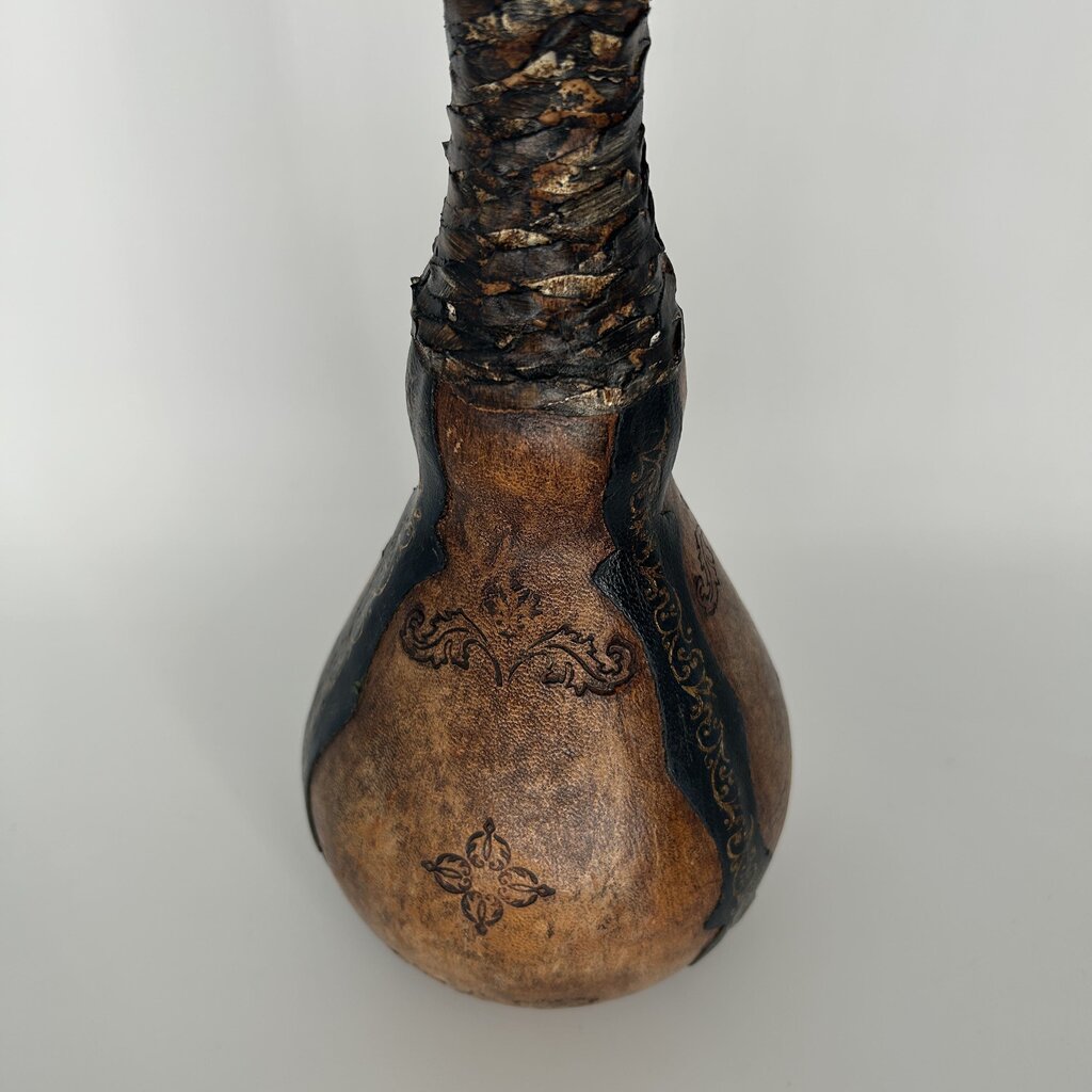 Leather Wrapped Decanter