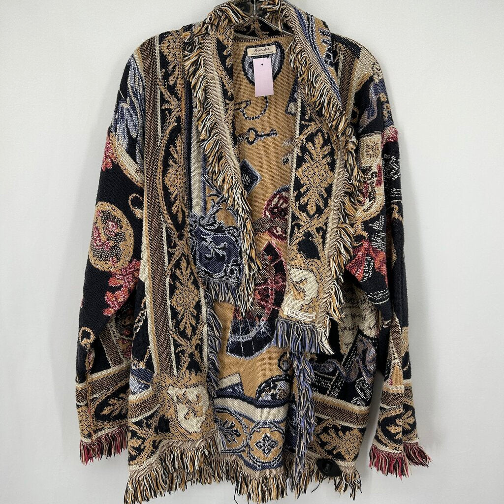 Henrietta Repurposed Blanket Jacket