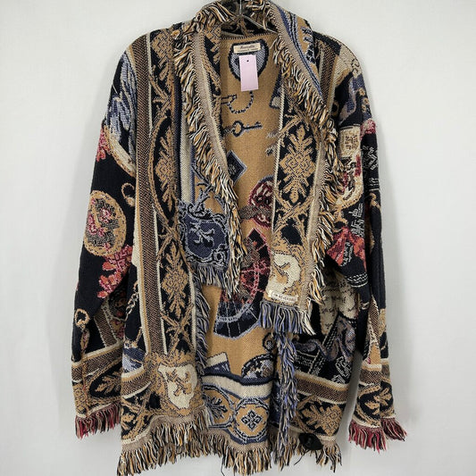 Henrietta Repurposed Blanket Jacket