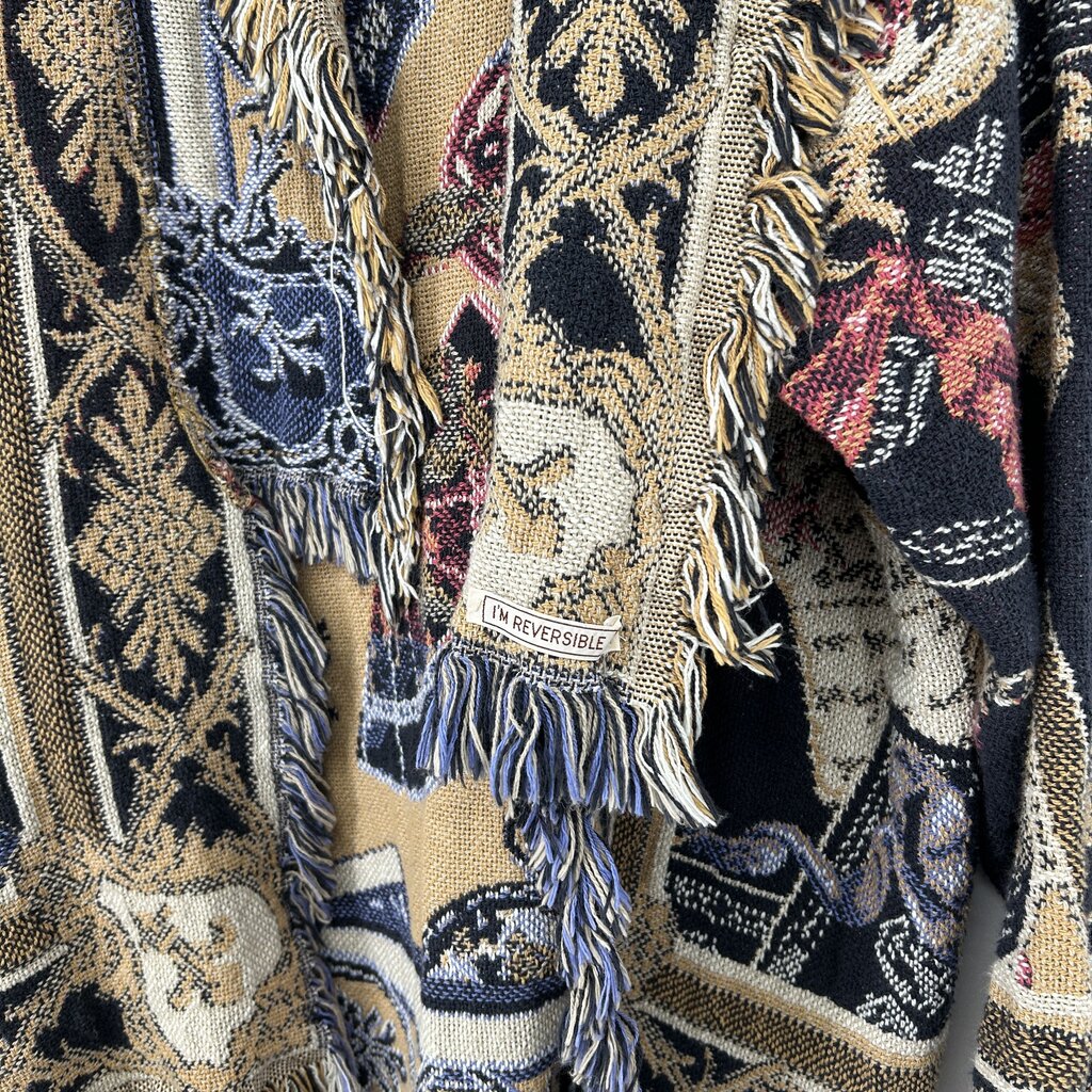 Henrietta Repurposed Blanket Jacket