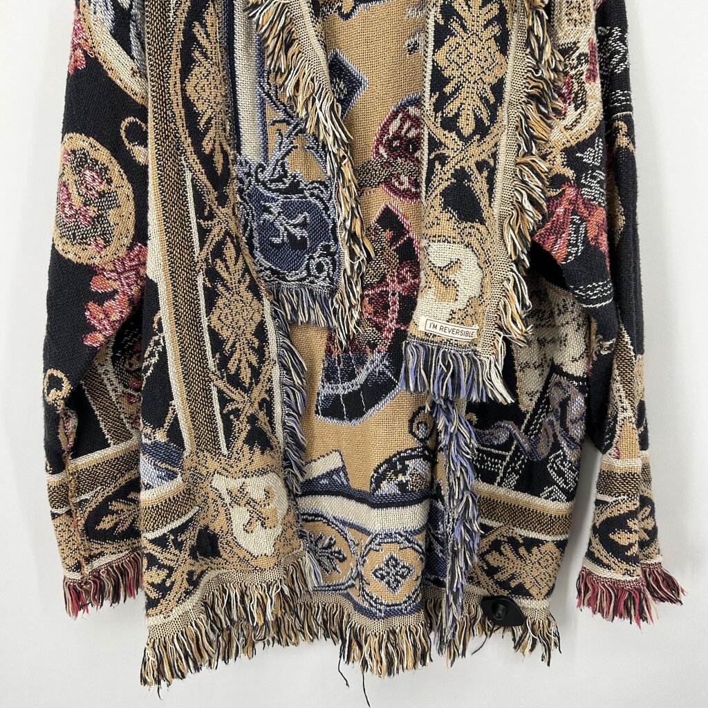 Henrietta Repurposed Blanket Jacket