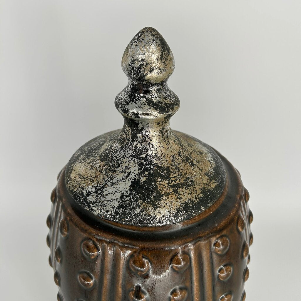 Hobnail Lidded Canister