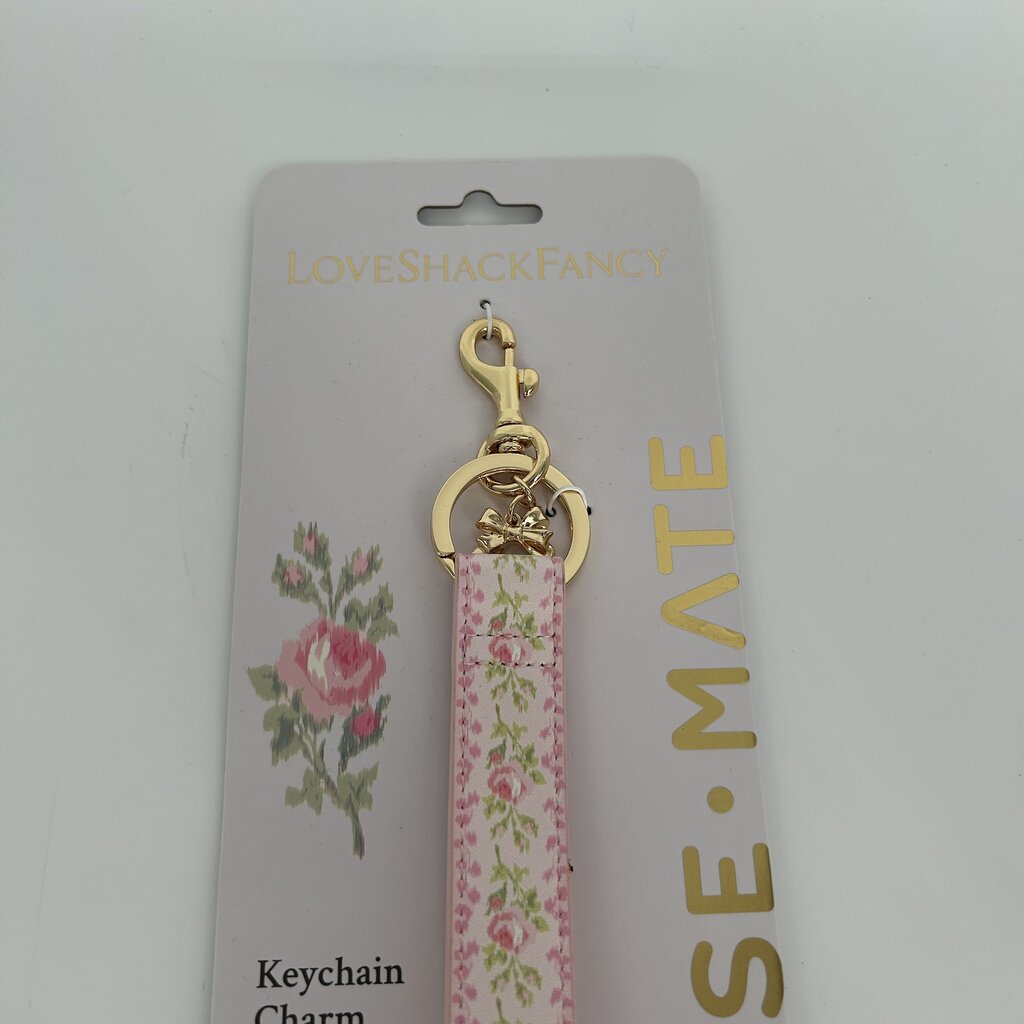 Floral Keychain Charm Strap
