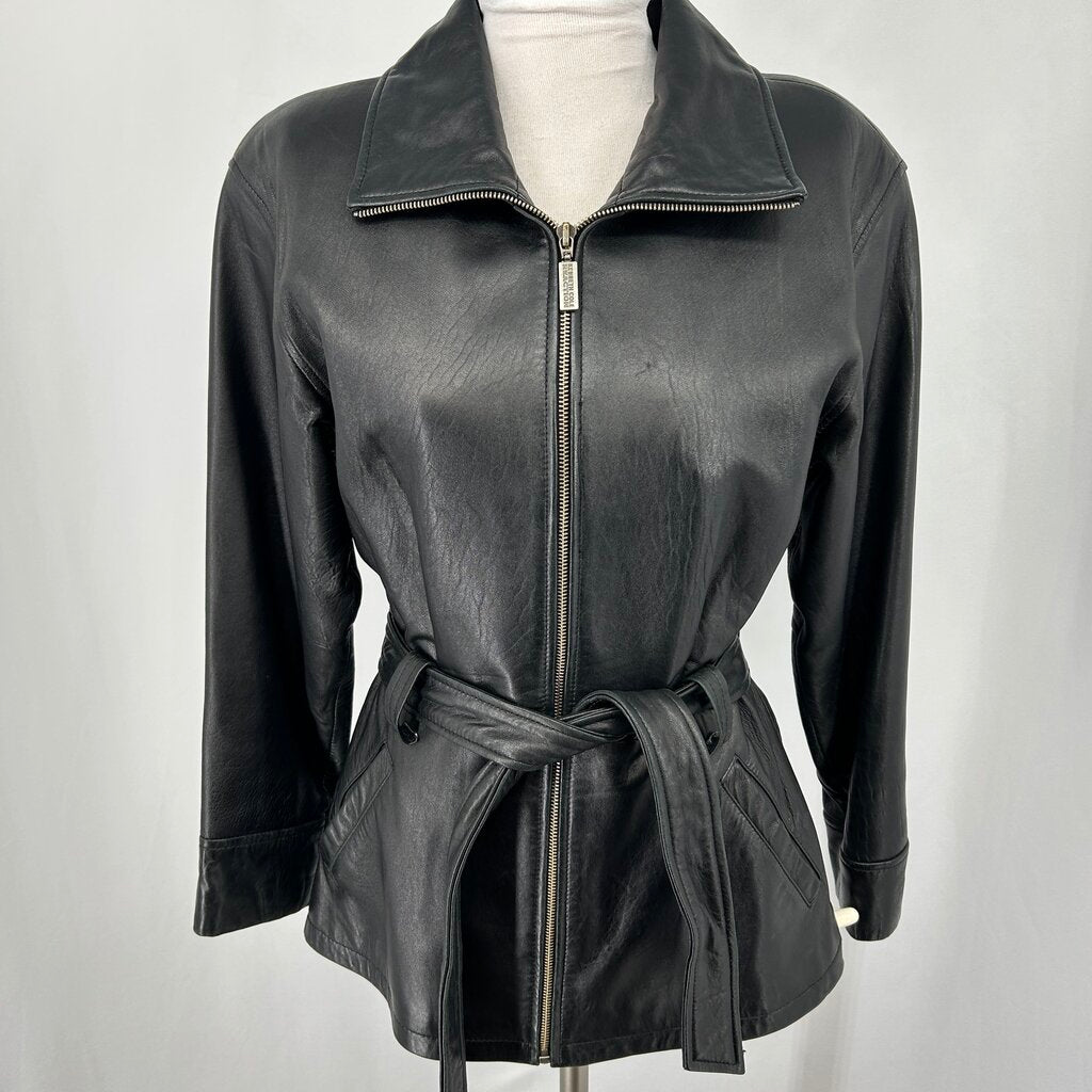 Kenneth Cole Lthr Jacket