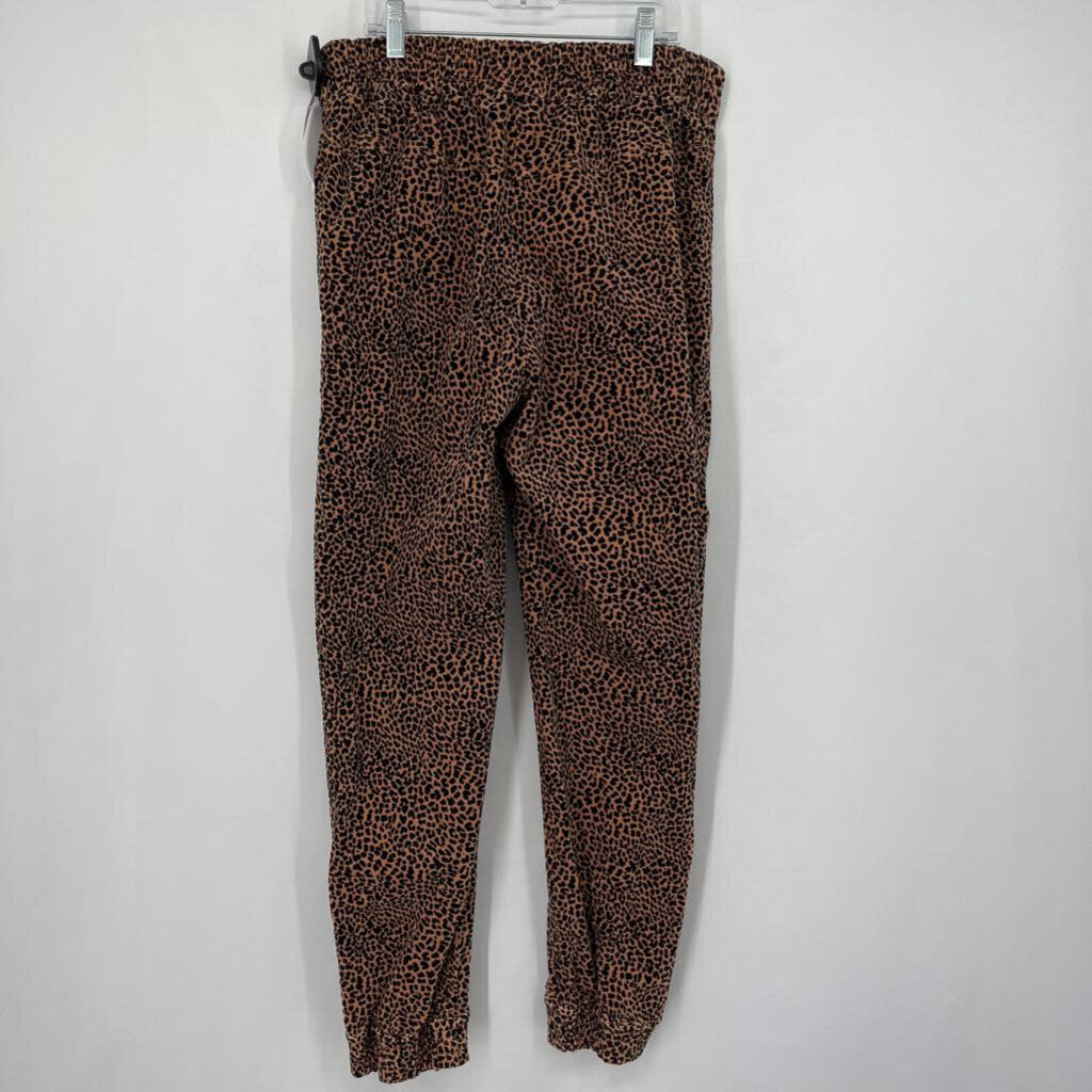Anthropologie Animal Print Cord Joggers
