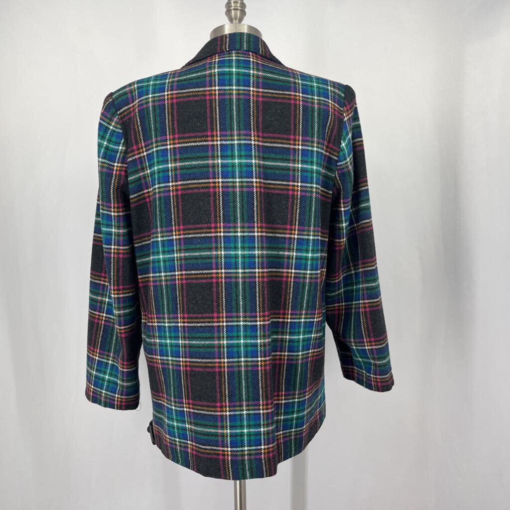 Enticements Plaid Jacket