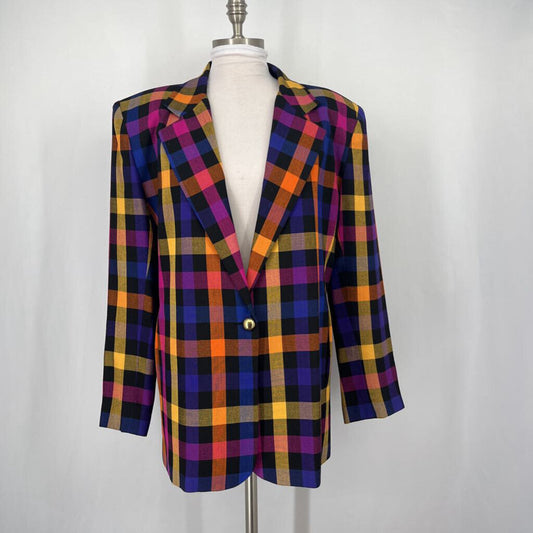 Plaid Blazer