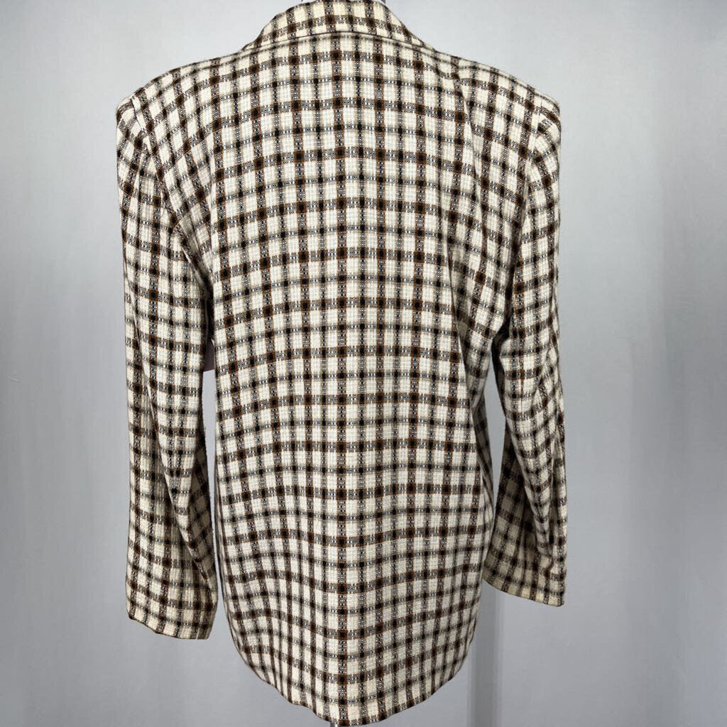 Plaid Blazer