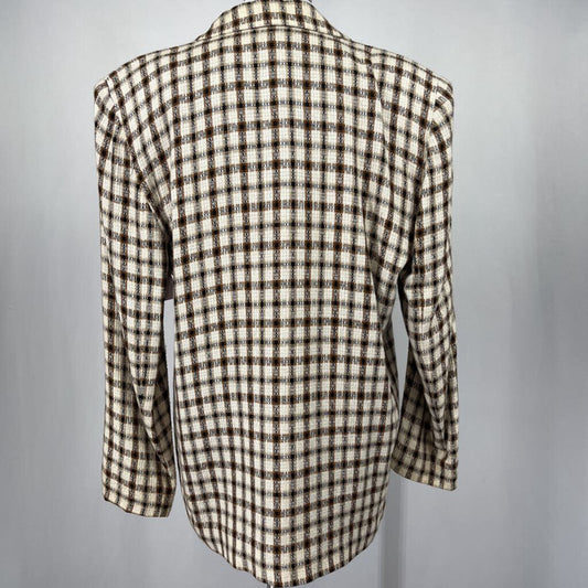 Plaid Blazer