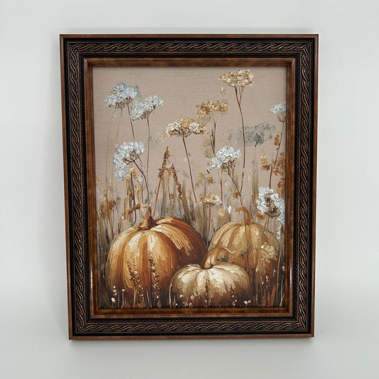 Framed Pumpkin Print
