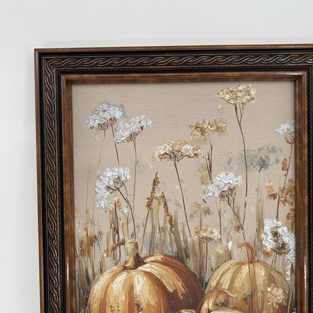 Framed Pumpkin Print
