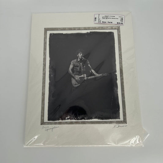 Bruce Springsteen Matted Print