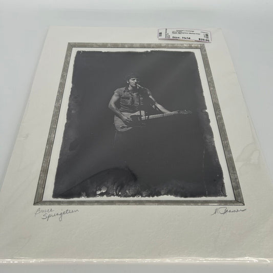 Bruce Springsteen Matted Print