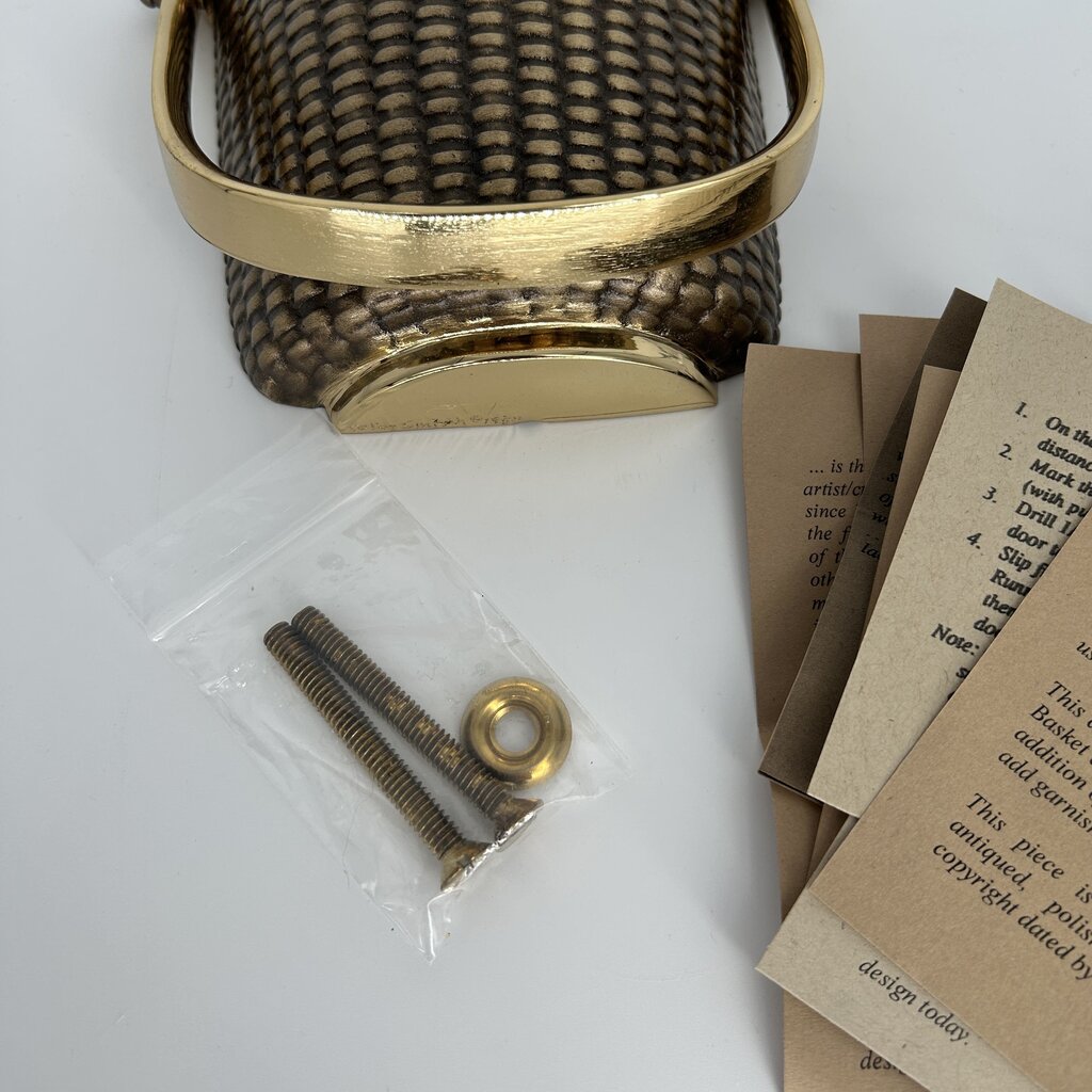 Nantucket Lightship Basket Doorknocker