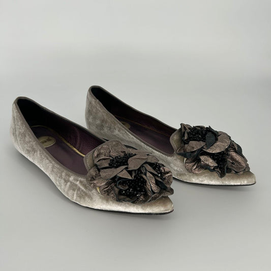RAS Velvet Flats