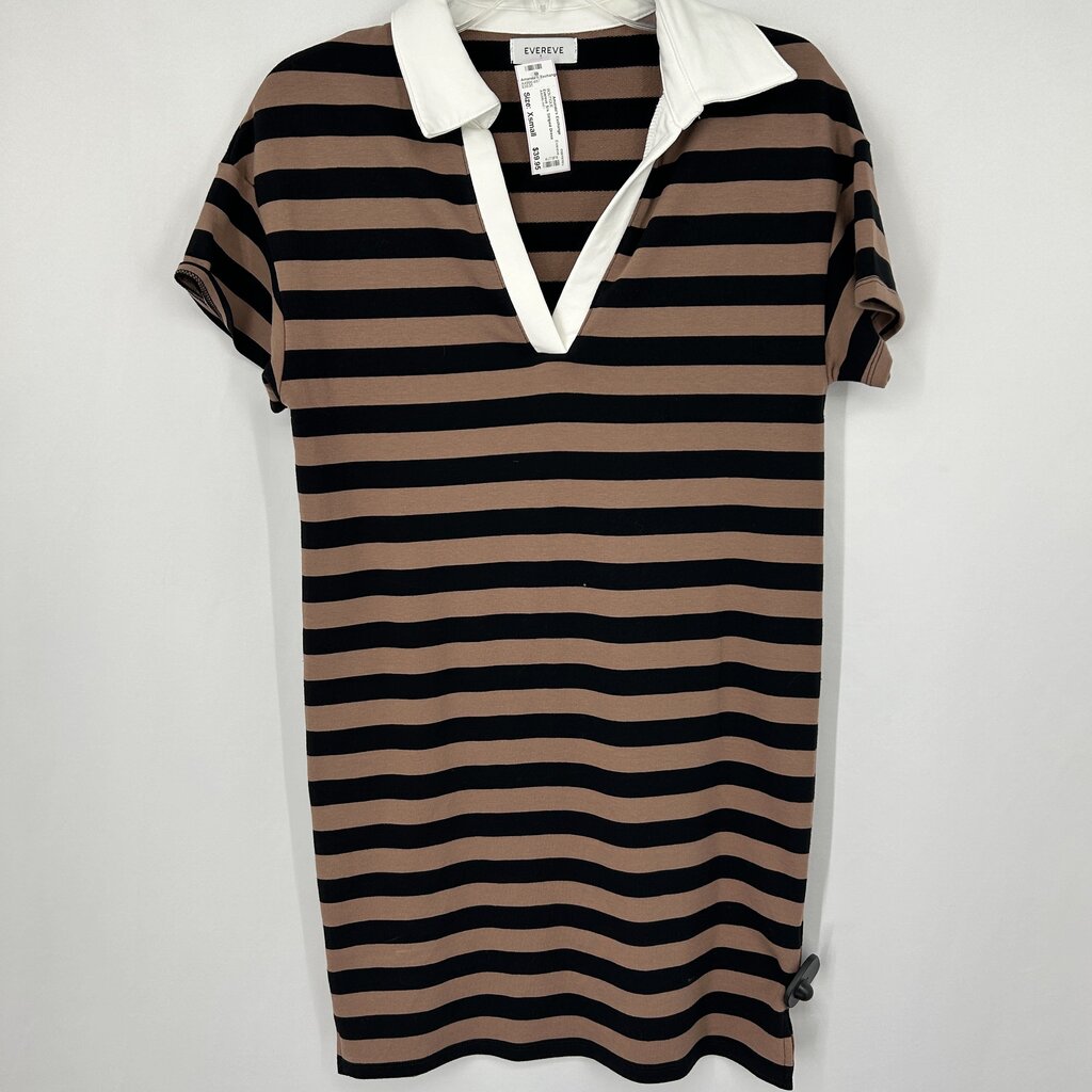 Evereve S/s Striped Dress