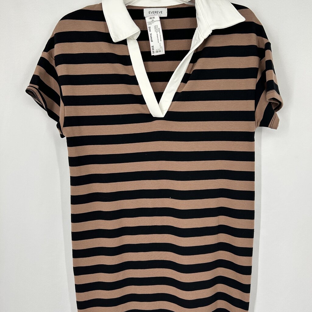 Evereve S/s Striped Dress