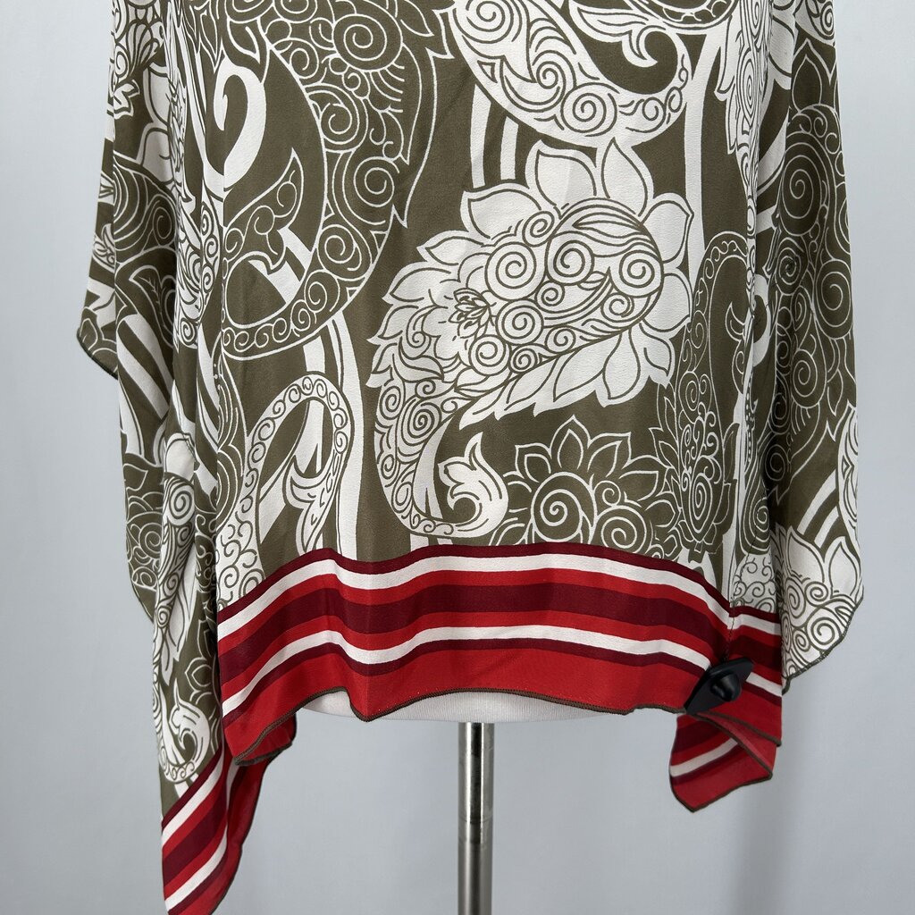 Baizaar L/s Floral Silk Shirt