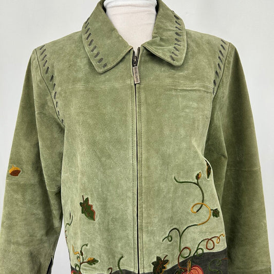 Quacker Factory Suede Jacket