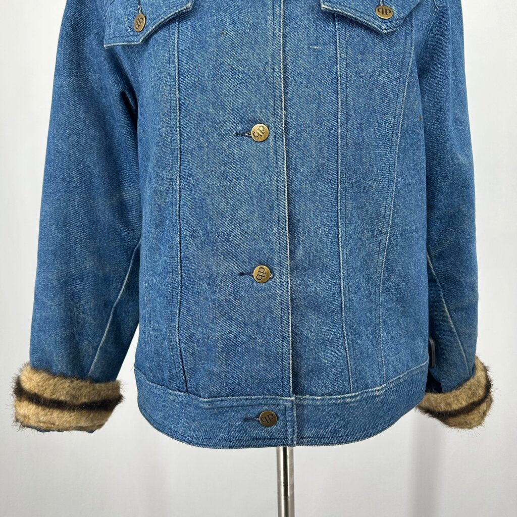 Dennis Basso Faux Trim Jacket