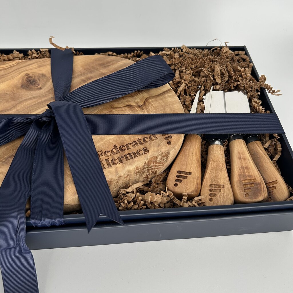 Federated Hermes Cheese Board Set
