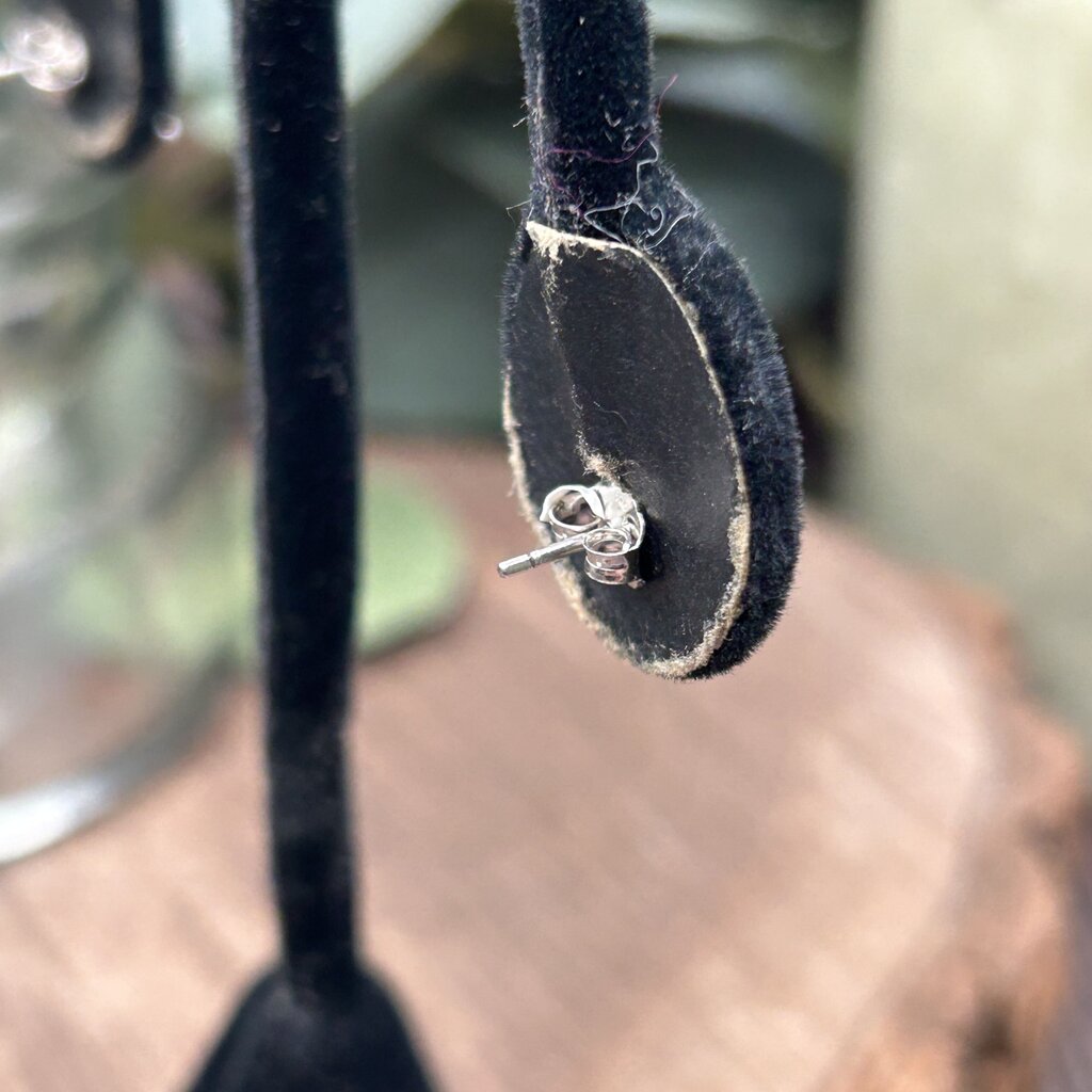 Sterling & Diamond Earrings