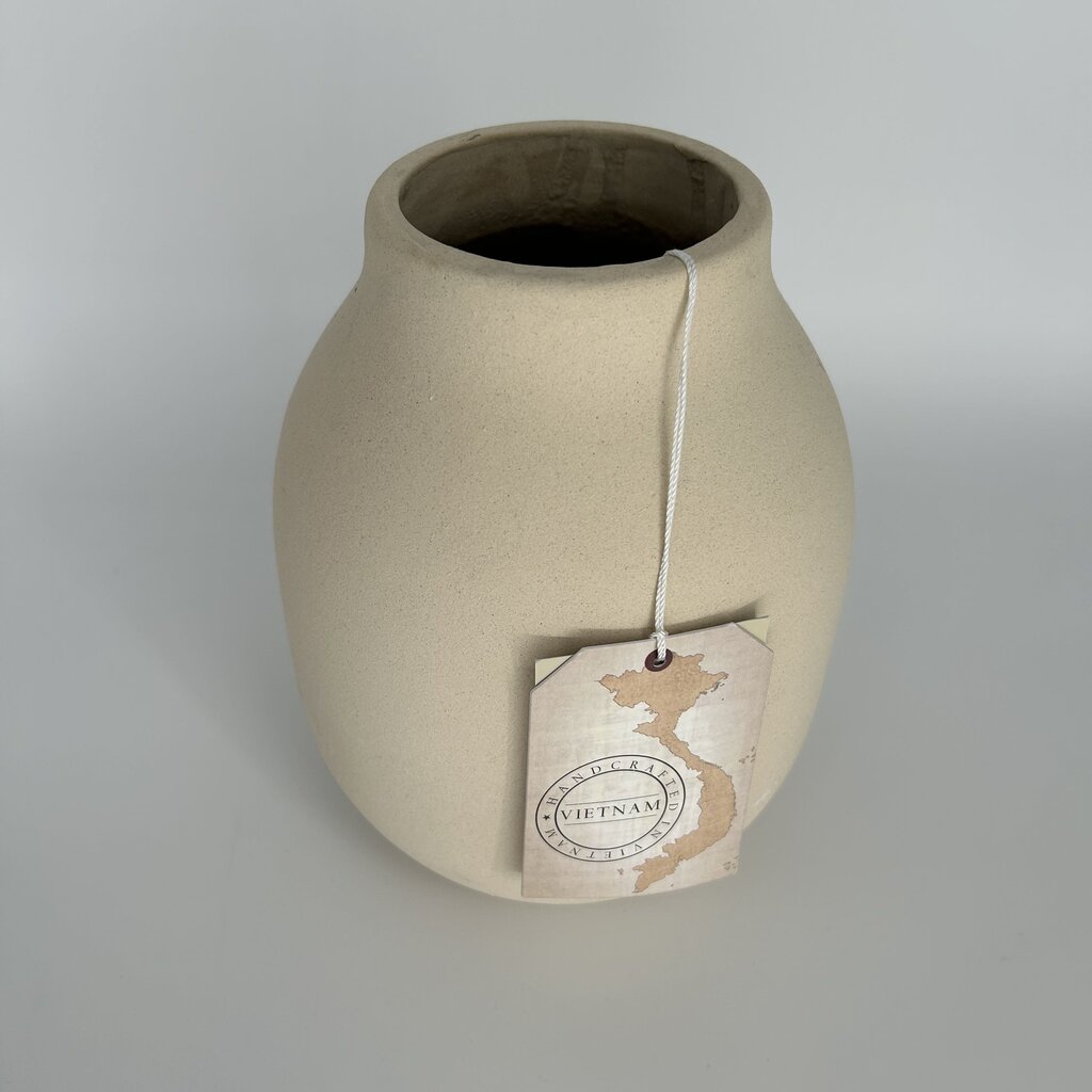 Ceramic Wide Mouth Vase