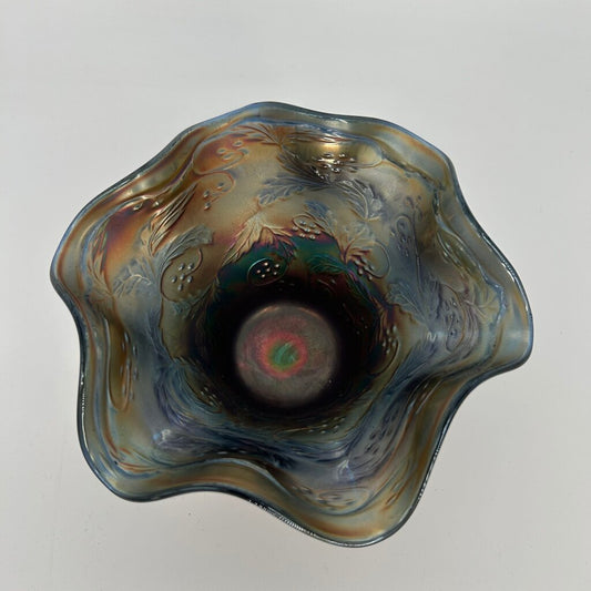 Iridescent Ruffle Trim Bowl