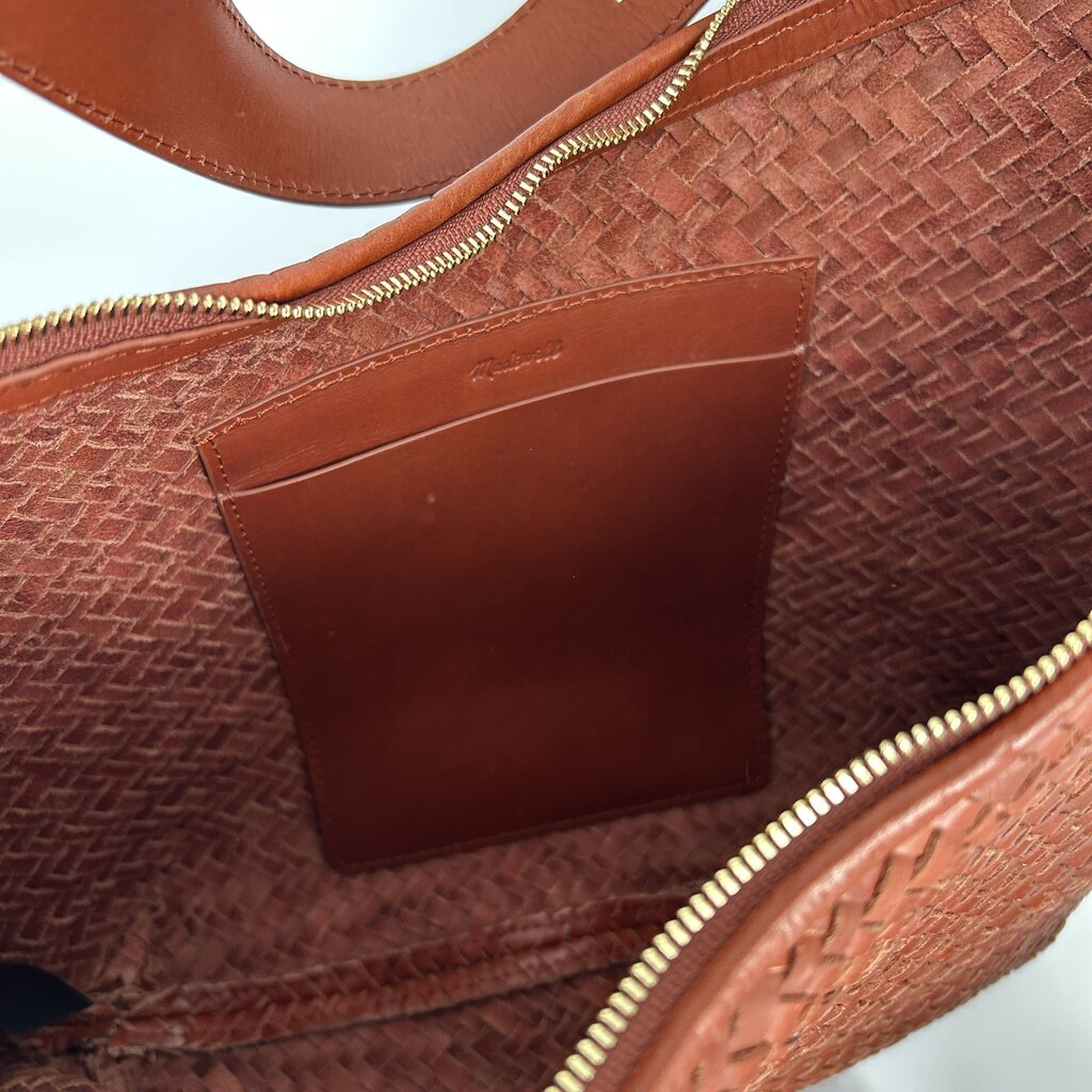 Madewell Woven Leather Handbag