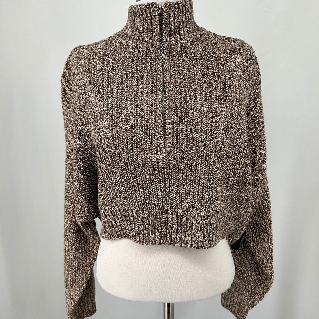 Staud Half Zip Sweater