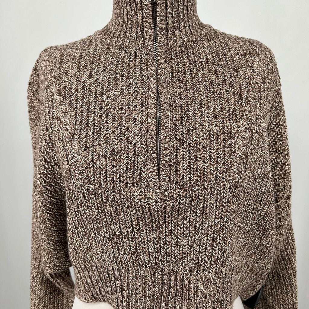 Staud Half Zip Sweater