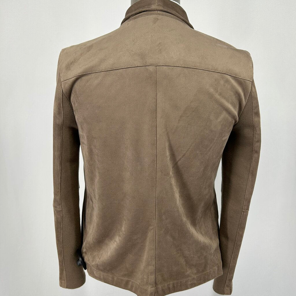 BB Dakota Open Faux Suede Jacket