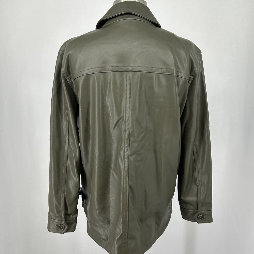 Madewell Faux Leather Shacket