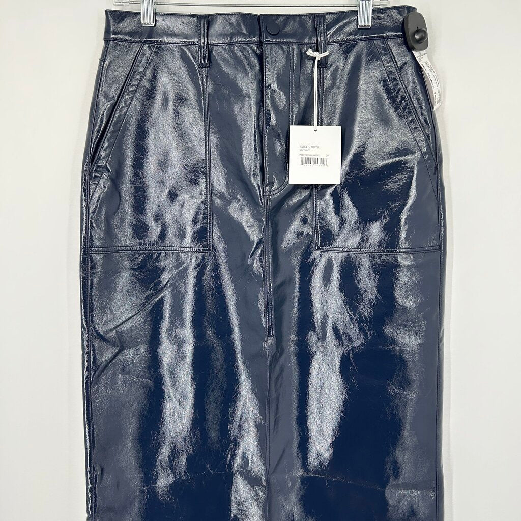 Pistola Faux Leather Skirt