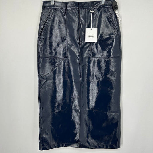 Pistola Faux Leather Skirt