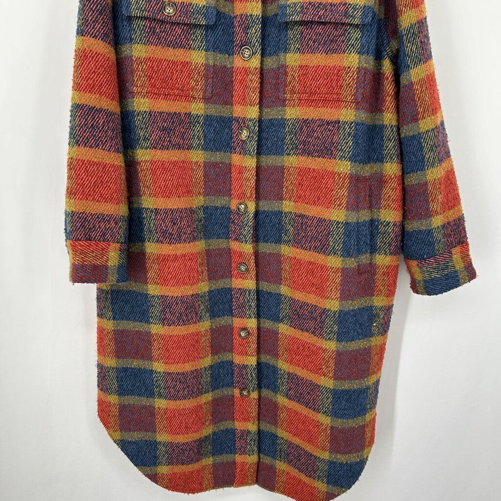 Sundance Long Plaid Jacket