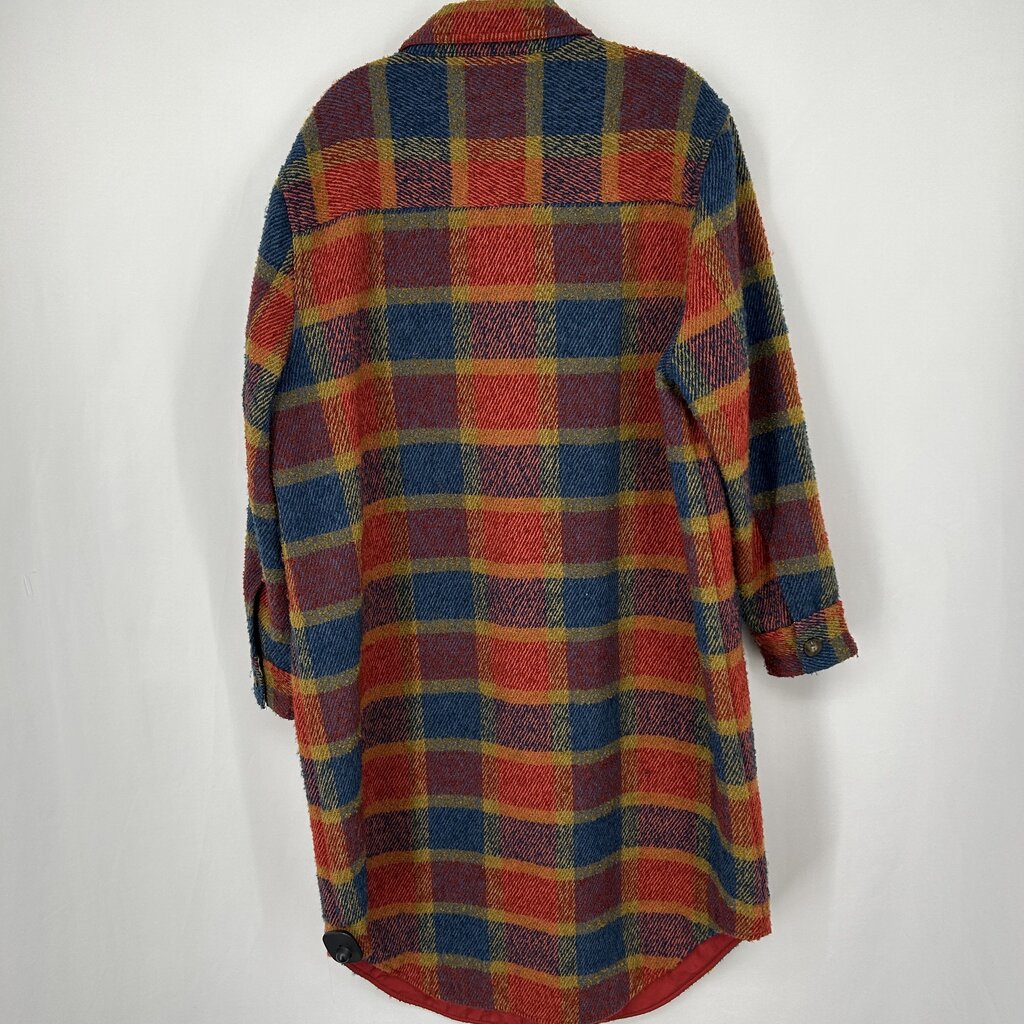 Sundance Long Plaid Jacket