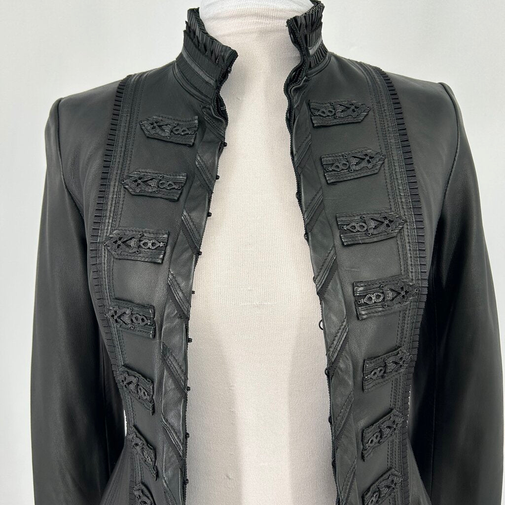 Elie Tahari Leather Jacket