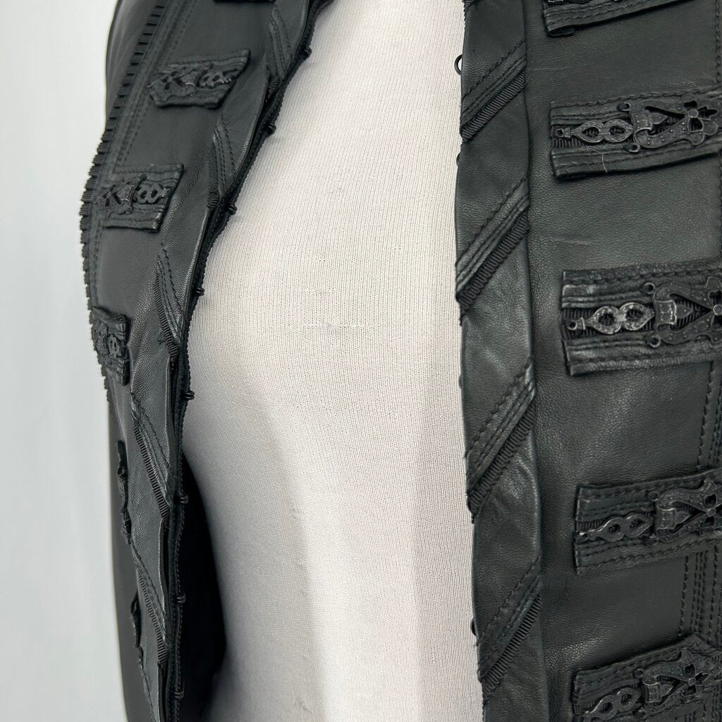 Elie Tahari Leather Jacket
